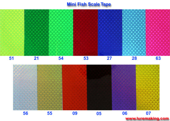 Fishscale Prismatic Sheets