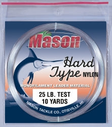 Mason Hard Type Monofilament Leader Material