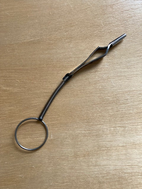 Hackle Plier, Swiss with Spring