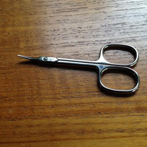 Scissors, Solingen German Curved Blade Small Fly (Widder)