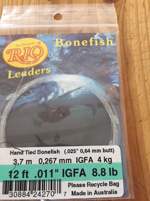 RIO IGFA Hand Tied Bonefish Leader