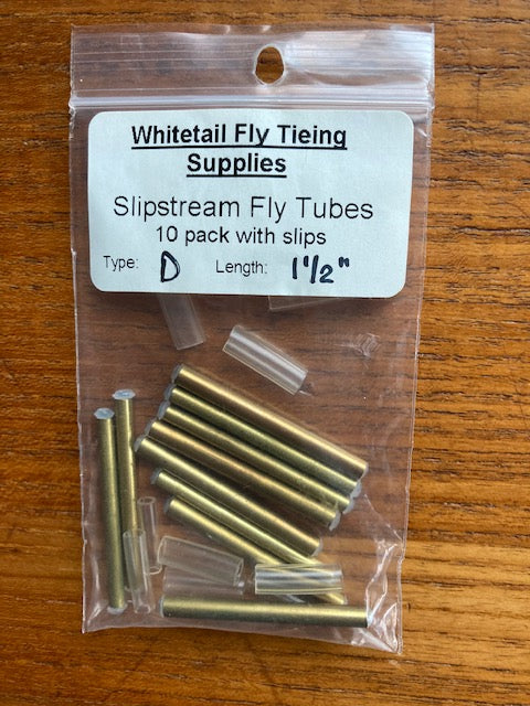 Whitetail Fly Tieing Tubes D (brass) 1 1/2