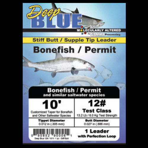 Deep Blue Leader - Bonefish/Permit Tapered