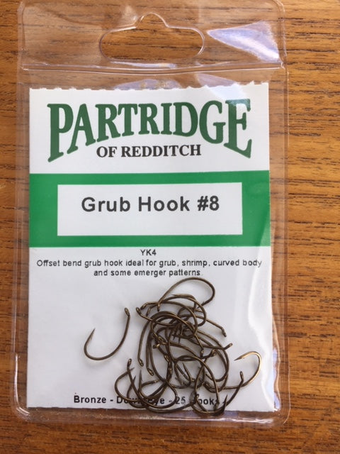 Partridge of Redditch YK4 (Now K4A) Grub Hooks