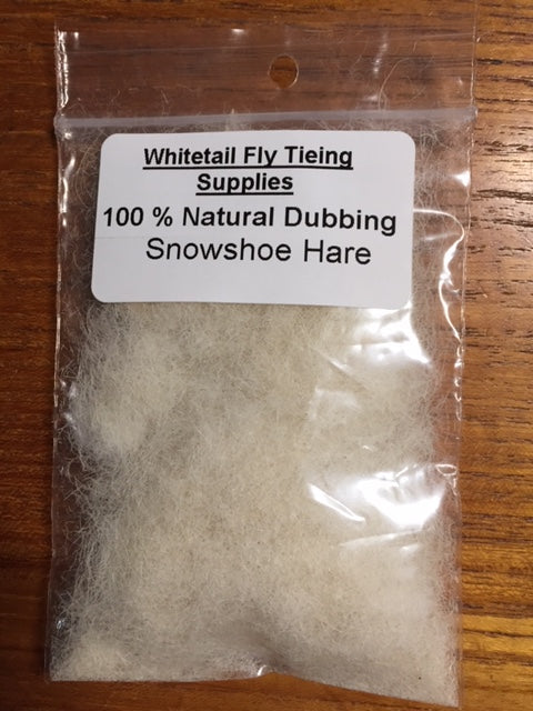 Dubbing 100% Natural Snowshoe Hare