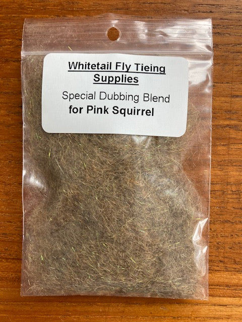 Dubbing Special Blend for Pink Squirrel