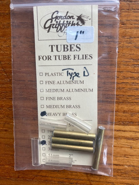 Tube Fly Tubes Type D (heavy brass)