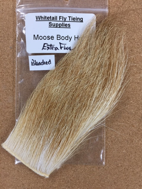 Moose Body Hair - Bleached